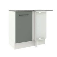 Mostrador esquinero Madesa Agata 1 puerta