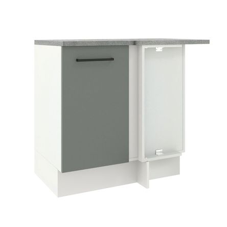 Mostrador esquinero Madesa Agata 1 puerta