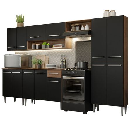 Mueble de Cocina Integral 293cm Emilly Madesa 01