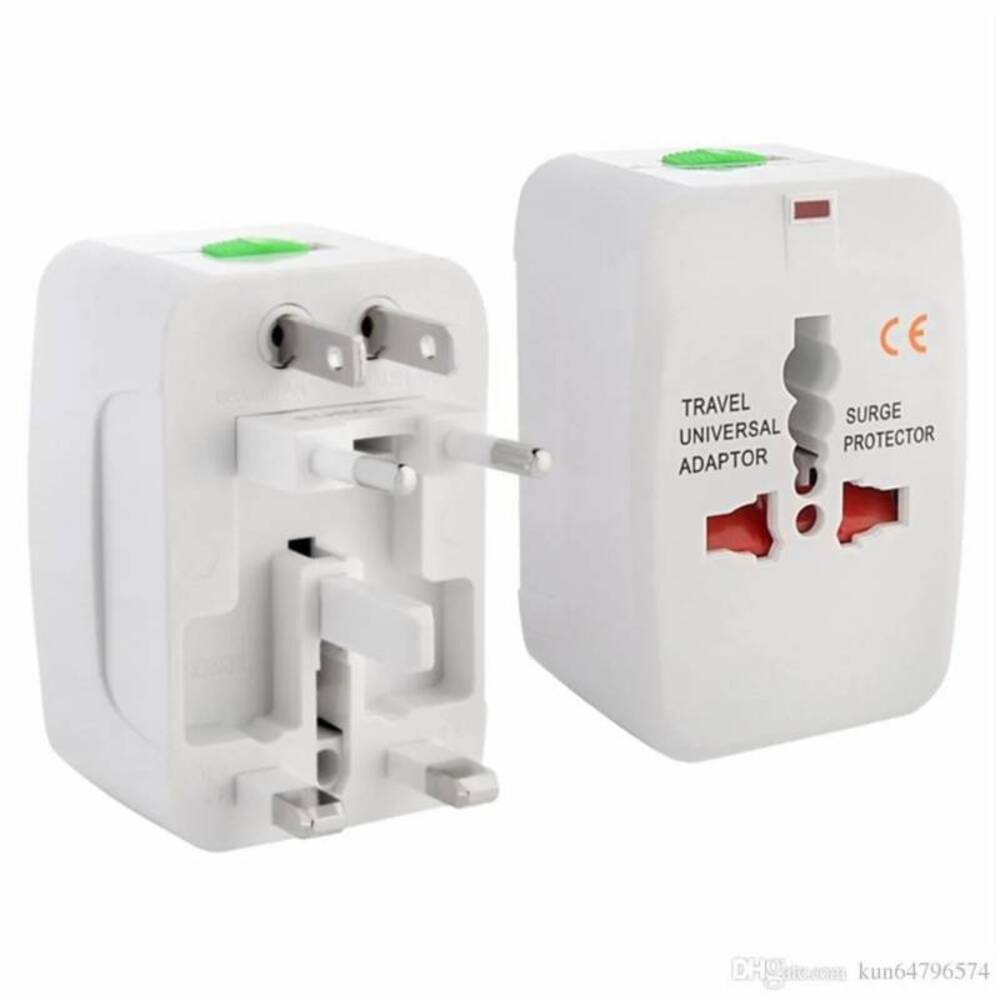 Adaptador Enchufe Universal Adaptor Viajero Turismo 110V 220V