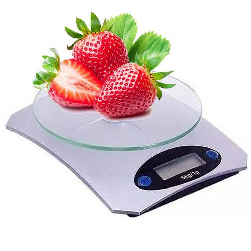 Balanza Gramera De Vidrio Digital Hasta 5 Kilos Imperial DFWJ-13