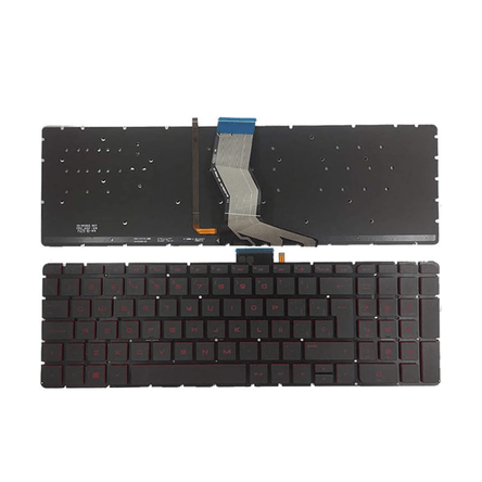 Teclado Compatible con Laptop Hp OMEN 15-AX016TX 15-AX020TX 15-AX030TX Iluminado