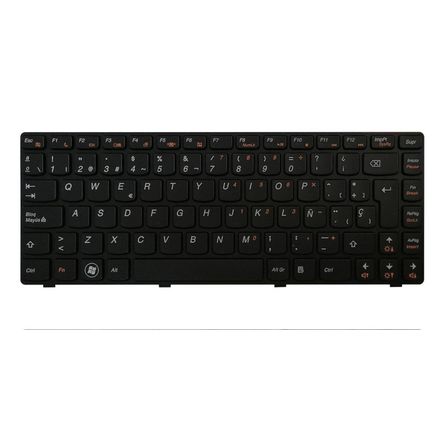 Teclado Compatible con Laptop Lenovo Z470 Z475 Z370 Z375