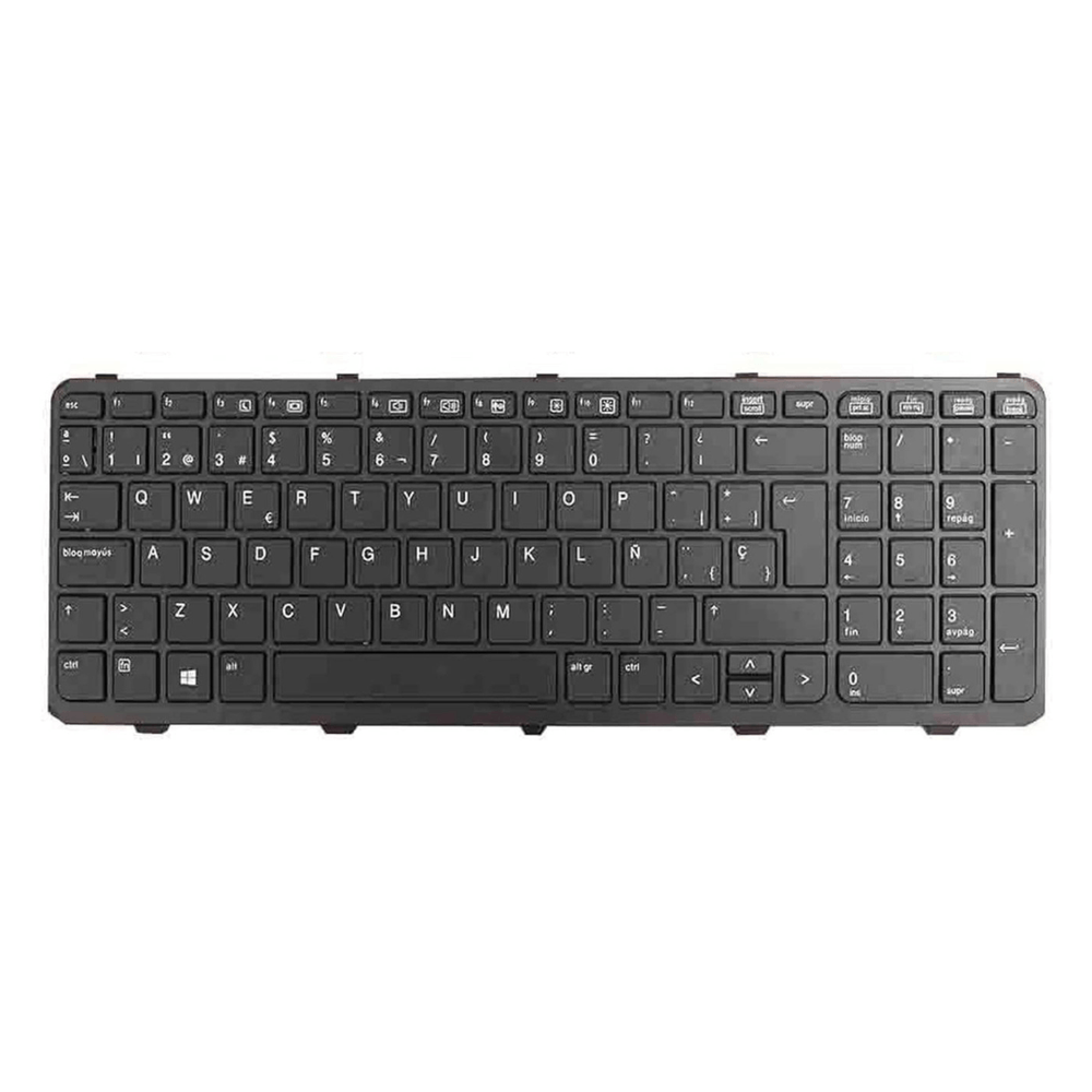 Teclado Compatible con Laptop Hp PROBOOK 450-G1 450-G2 455-G2 470-G0 Teclado Compatible con Laptop Hp PROBOOK 450-G1 450-G2 455-G2 470-G0
