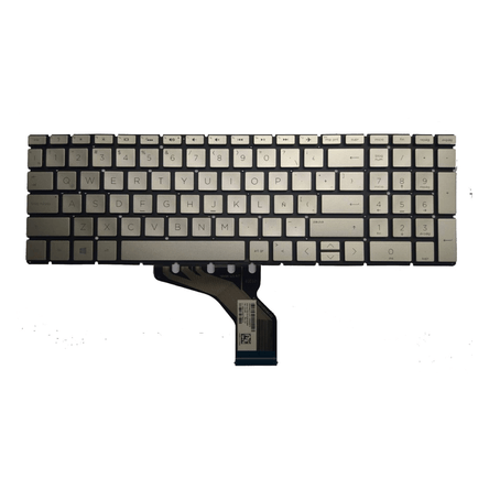 Teclado Compatible con Hp 250-G8 250-G7 255-G7 255-G8 Retroiluminado