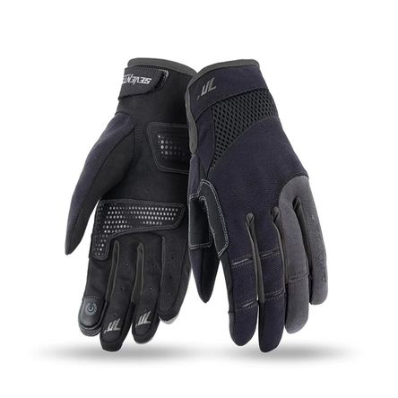 Guantes Seventy Sd-C50 Verano Urban Mujer  Negro Gris M SEVENTY DEGREES