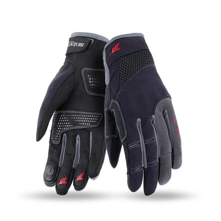 Guantes Seventy Sd-C48 Verano Urban Hombre  Negro Gris L SEVENTY DEGREES