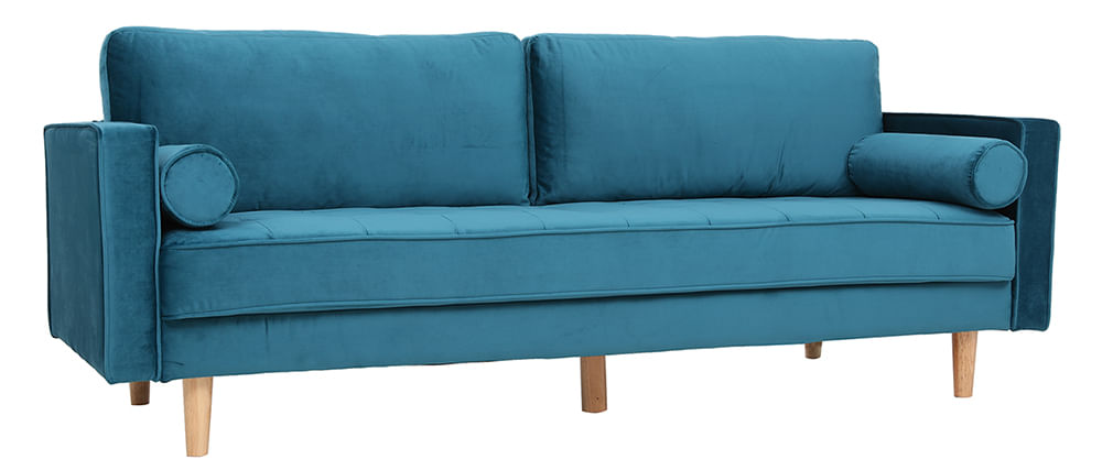 Sofa 3 Cuerpos Sophia Verde Modelarq