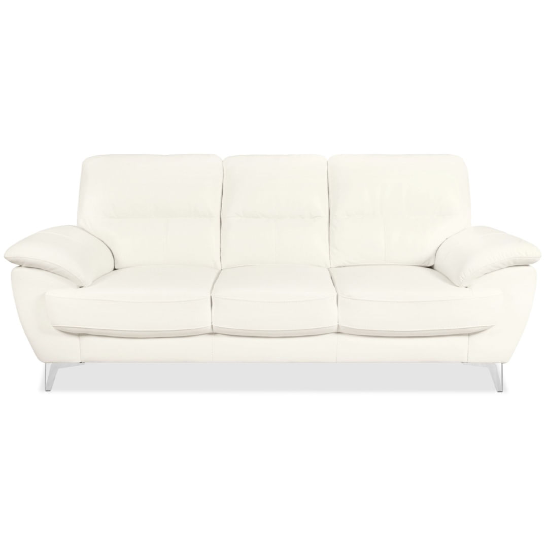 Sofa 3 Cuerpos Gertha Blanco Modelarq