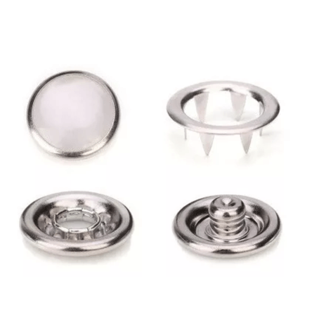 Broche Metálico R15 por 200 Unidades Broches Bebé Body Broche Metálico R15 por 200 Unidades Broches Bebé Body