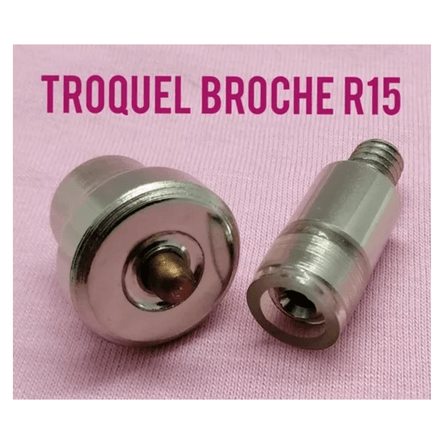 Juego de Troquel Dado O Matriz para Broche Metálico R15 Juego de Troquel Dado O Matriz para Broche Metálico R15
