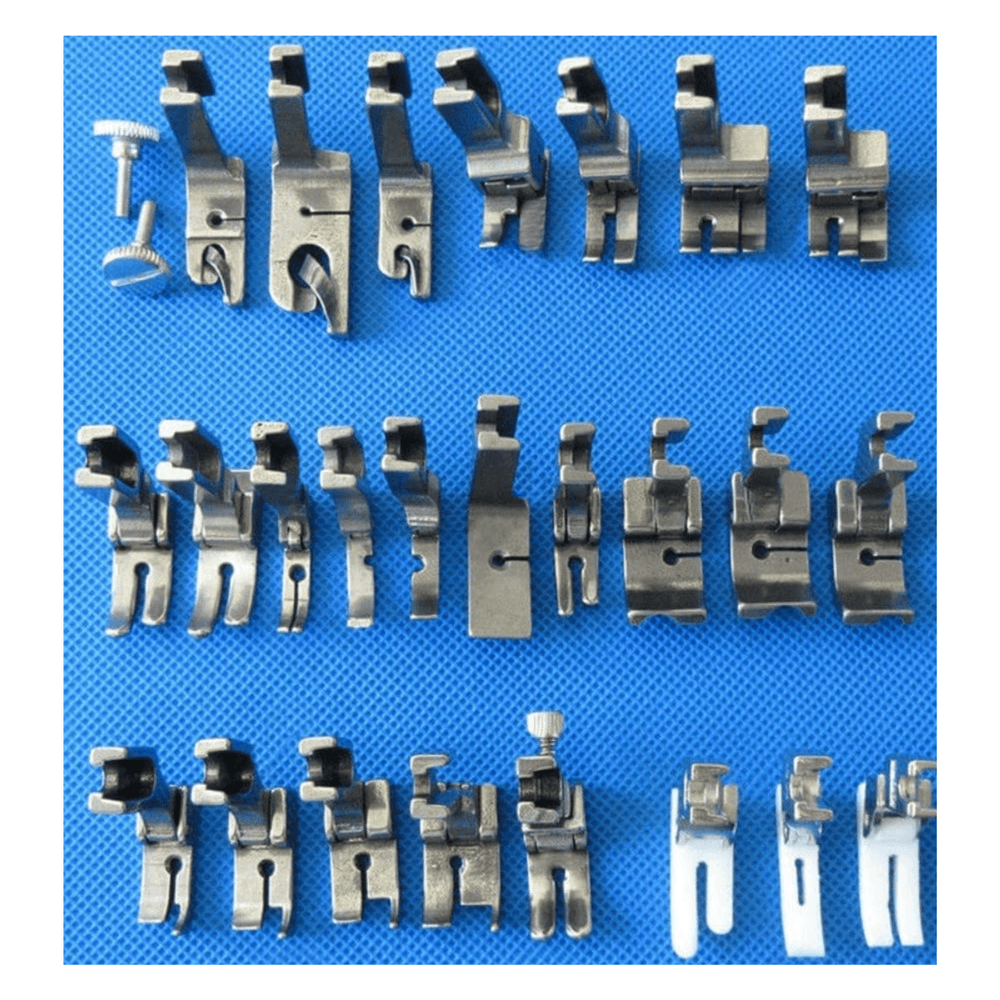 25 Pies Patitas Prensatelas para Máquina Coser Industrial Juki 25 Pies Patitas Prensatelas para Máquina Coser Industrial Juki