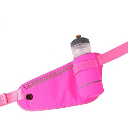 Canguro Riñonera para Botella para Correr Rosado Canguro Riñonera para Botella para Correr Rosado