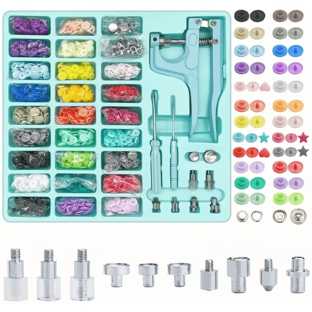 Pinza Kam Presión Botón Snap Boches Plástico de 26 Colores 300 Juegos Pinza Kam Presión Botón Snap Boches Plástico de 26 Colores 300 Juegos