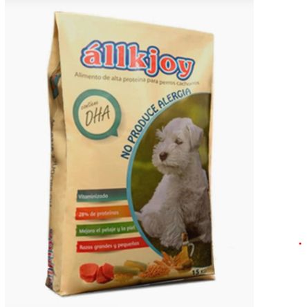 Alimento Seco para Perros Allkjoy Cachorro x 15 Kg