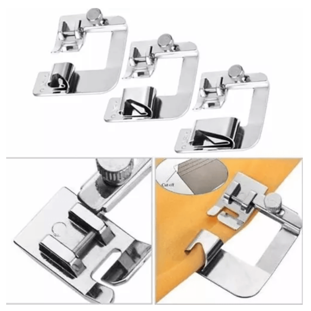 Juego de Prensatelas para Dobladillo Enrollado Compatible con Singer Brother Janome Y Otros Juego de Prensatelas para Dobladillo Enrollado Compatible con Singer Brother Janome Y Otros