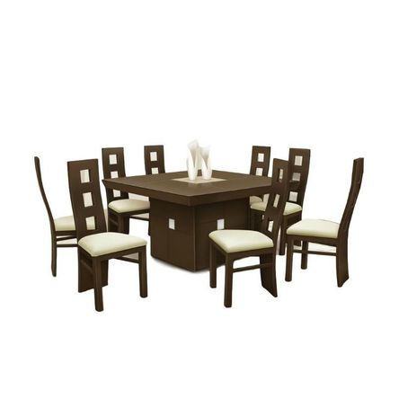 Comedor 8 Sillas Rosa Modelarq