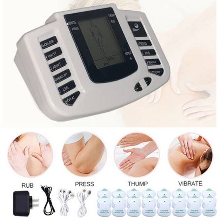 Masajeador de Pulso Estimulación Muscular Alivio del Dolor Terapia Masajeador de Pulso Estimulación Muscular Alivio del Dolor Terapia