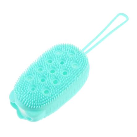 Esponja Cepillo Relajante para Ducha Baño de Silicona Verde Esponja Cepillo Relajante para Ducha Baño de Silicona Verde