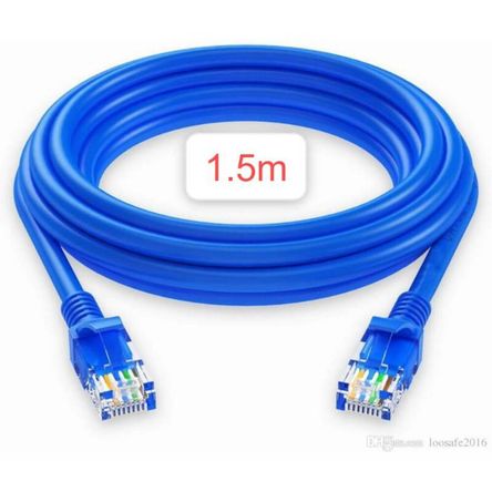Cable Internet Red 150cm Adaptador Rj45 CAT6 Ethernet UTP LAN Testeado