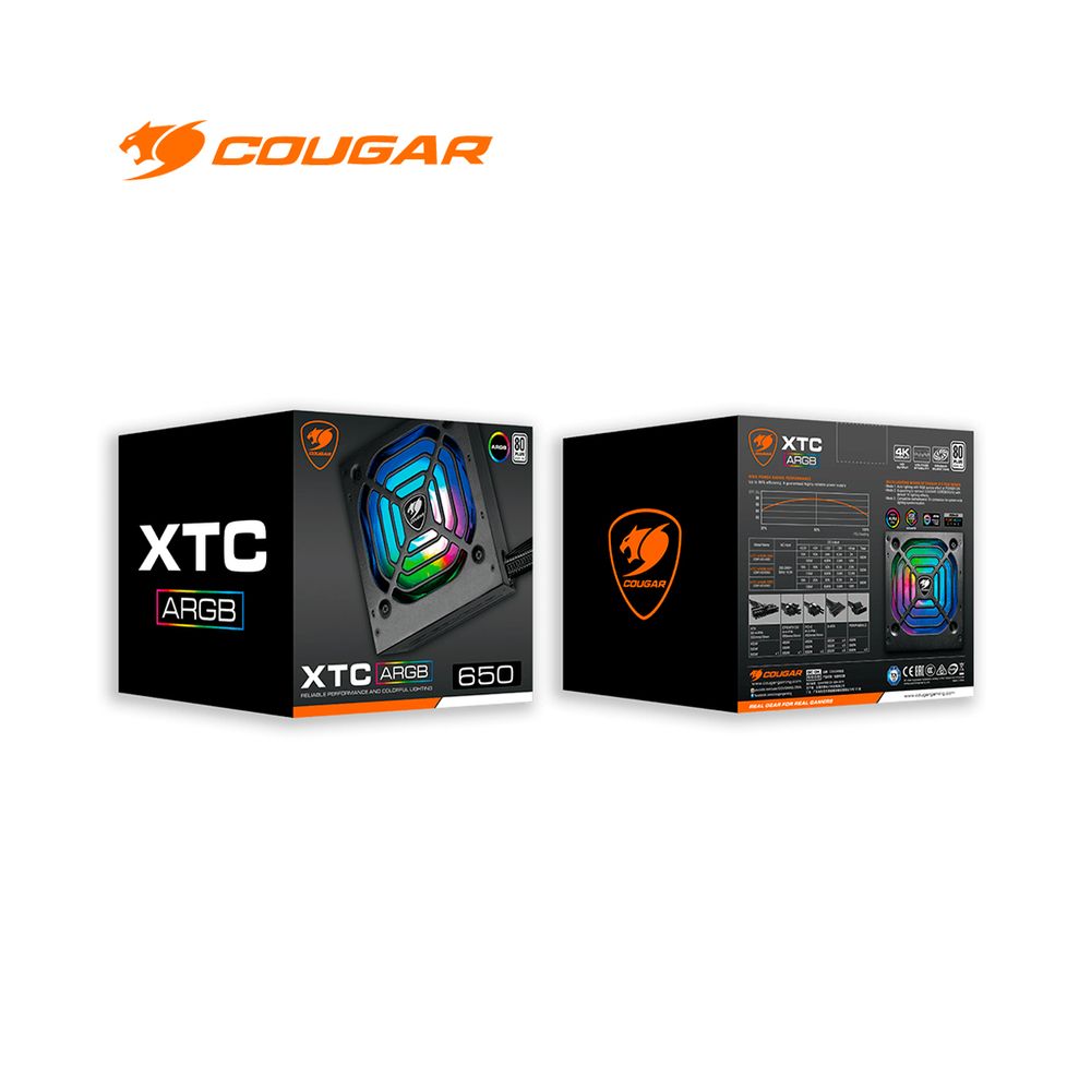 Fuente De Poder Psu Xtc550 Argb 80 Plus White 550w Fuente De Poder Psu Xtc550 Argb 80 Plus White 550w