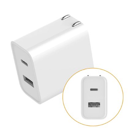 Cargador De Pared Xiaomi Mi 33w Usb A Usb C Cargador De Pared Xiaomi Mi 33w Usb A Usb C