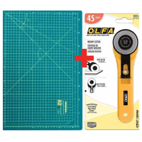Cutting Mat A2 Base de Corte A2 60x45 Cm Más Cuchilla Circular  Olfa Japonesa 45mm