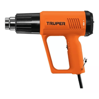Pistola de Calor Truper con  Aire Caliente 2,000 Watts 17,000 Rpm Más Maletín