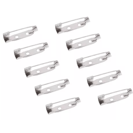 1,000 Pines Imperdibles con Base 25mm Alfiler de Gancho Pasadores de Bloqueo con Cierre de Seguridad 1,000 Pines Imperdibles con Base 25mm Alfiler de Gancho Pasadores de Bloqueo con Cierre de Seguridad