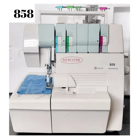 Maquina de Coser Recubridora New Star 858 Domestica Coverlock