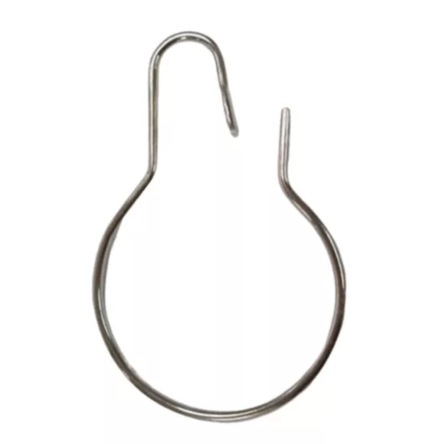 1,000 Pzas Gancho Tipo Pera Clips de Cortina Metal Sujetador 1,000 Pzas Gancho Tipo Pera Clips de Cortina Metal Sujetador