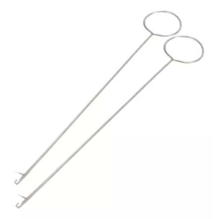 2 Und Engarzador Aguja para Voltear Cintas Volteador de Cuello Costura Confección 2 Und Engarzador Aguja para Voltear Cintas Volteador de Cuello Costura Confección