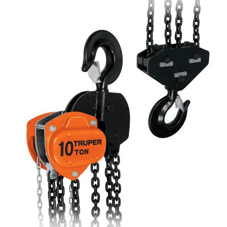 Tecle Con Cadena De 10 Toneladas Truper 16829 Tecle Con Cadena De 10 Toneladas Truper 16829
