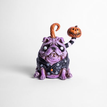 Pug Esqueleto 11x14x16 cm Resina Frank & Mortis Halloween Pug Esqueleto 11x14x16 cm Resina Frank & Mortis Halloween