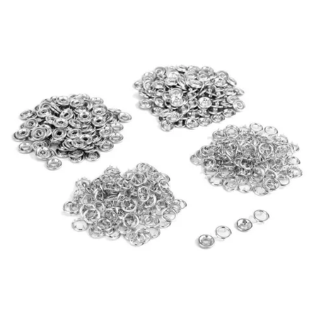 Broche Metálico R15 por 1000 Unidades para Ropas Bebé Body Broche Metálico R15 por 1000 Unidades para Ropas Bebé Body