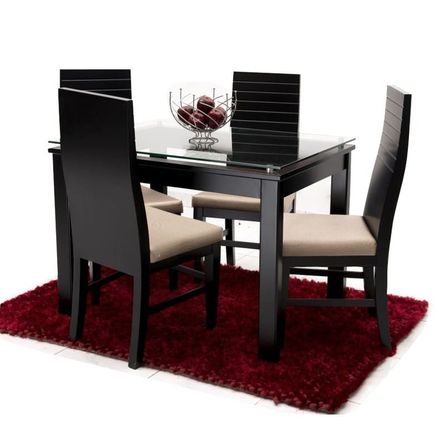 Comedor 4 Sillas Rochelle Hys