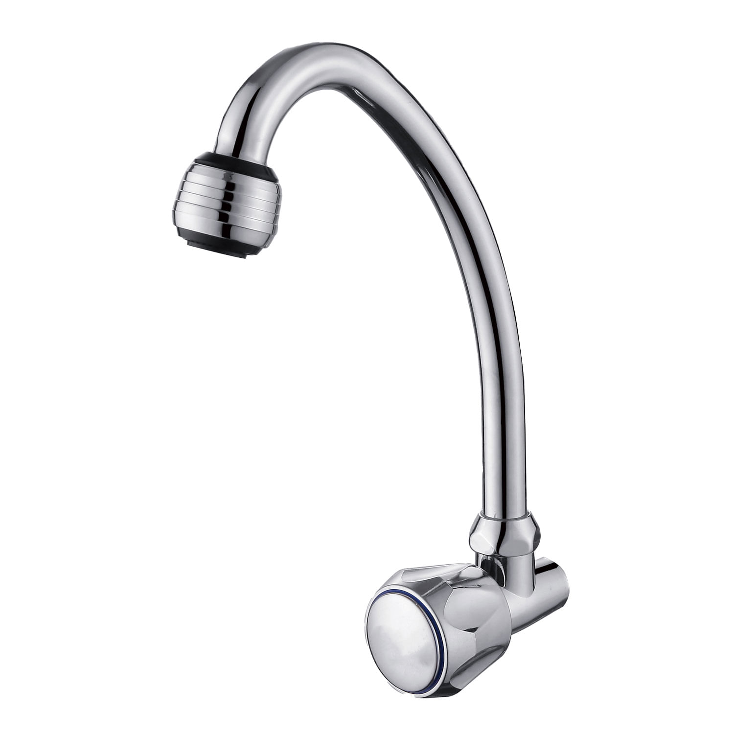 Llave de Cocina A La Pared Qori R-02 Cromada Rumi