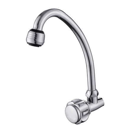 Llave de Cocina A La Pared Qori R-03 Cromada Rumi Llave de Cocina A La Pared Qori R-03 Cromada Rumi