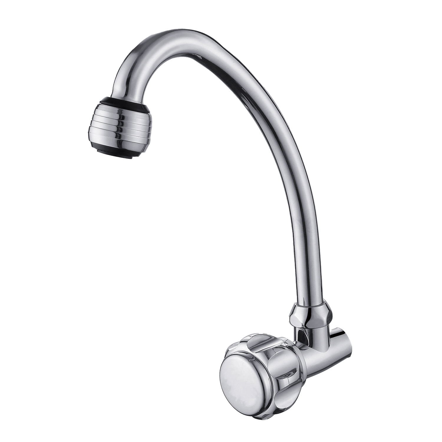 Llave de Cocina A La Pared Qori R-03 Cromada Rumi