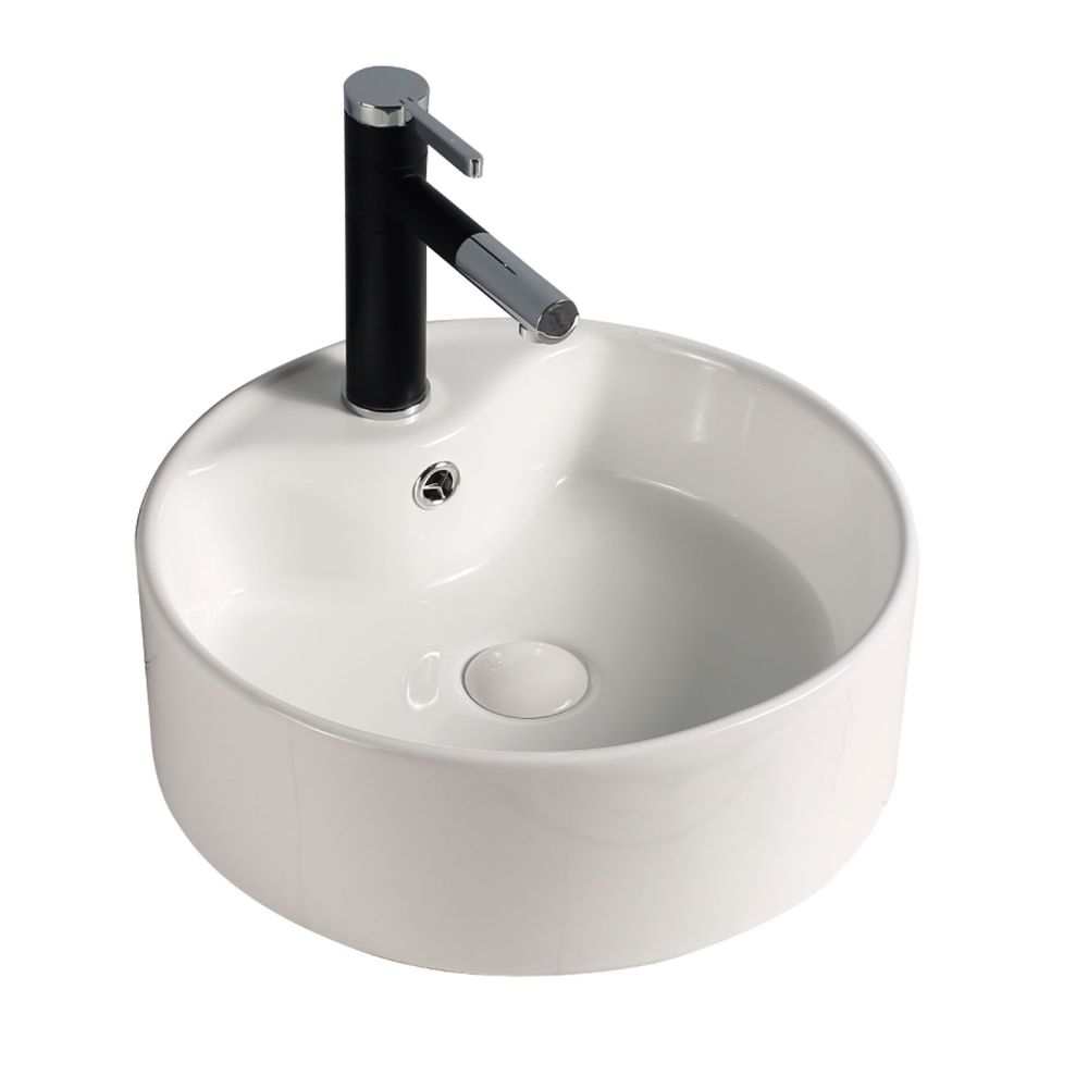 Lavamanos Mod Redondo Laure Blanco Stone Lavamanos Mod Redondo Laure Blanco Stone