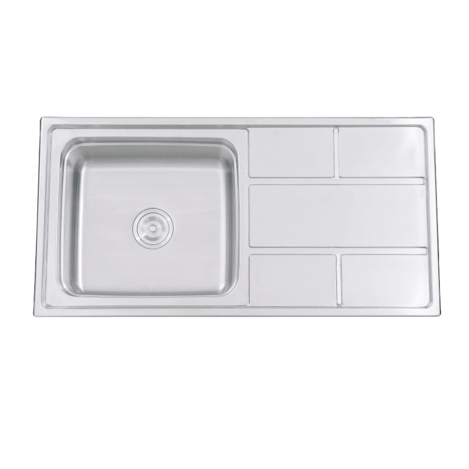 Lavadero de Acero Signature Stp10050 Stone