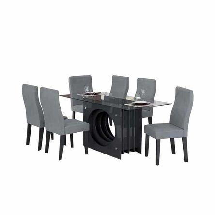 Comedor 6 Sillas Emily Hys Hogar & Espacios