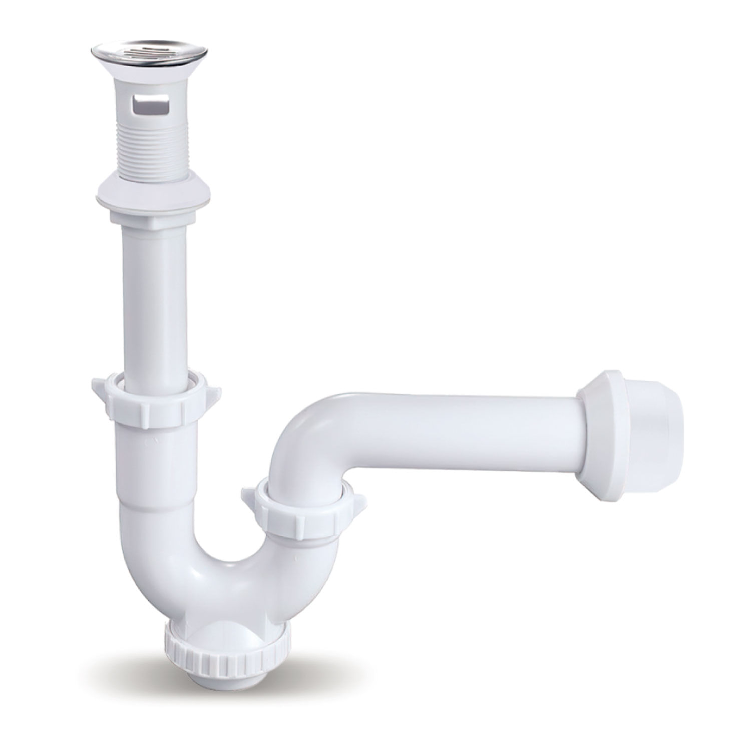 Trampa-P desague Con Registro Pvc Stone