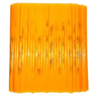 1 Kg de Barra Silicona Amarillo Delgado Extrafuerte