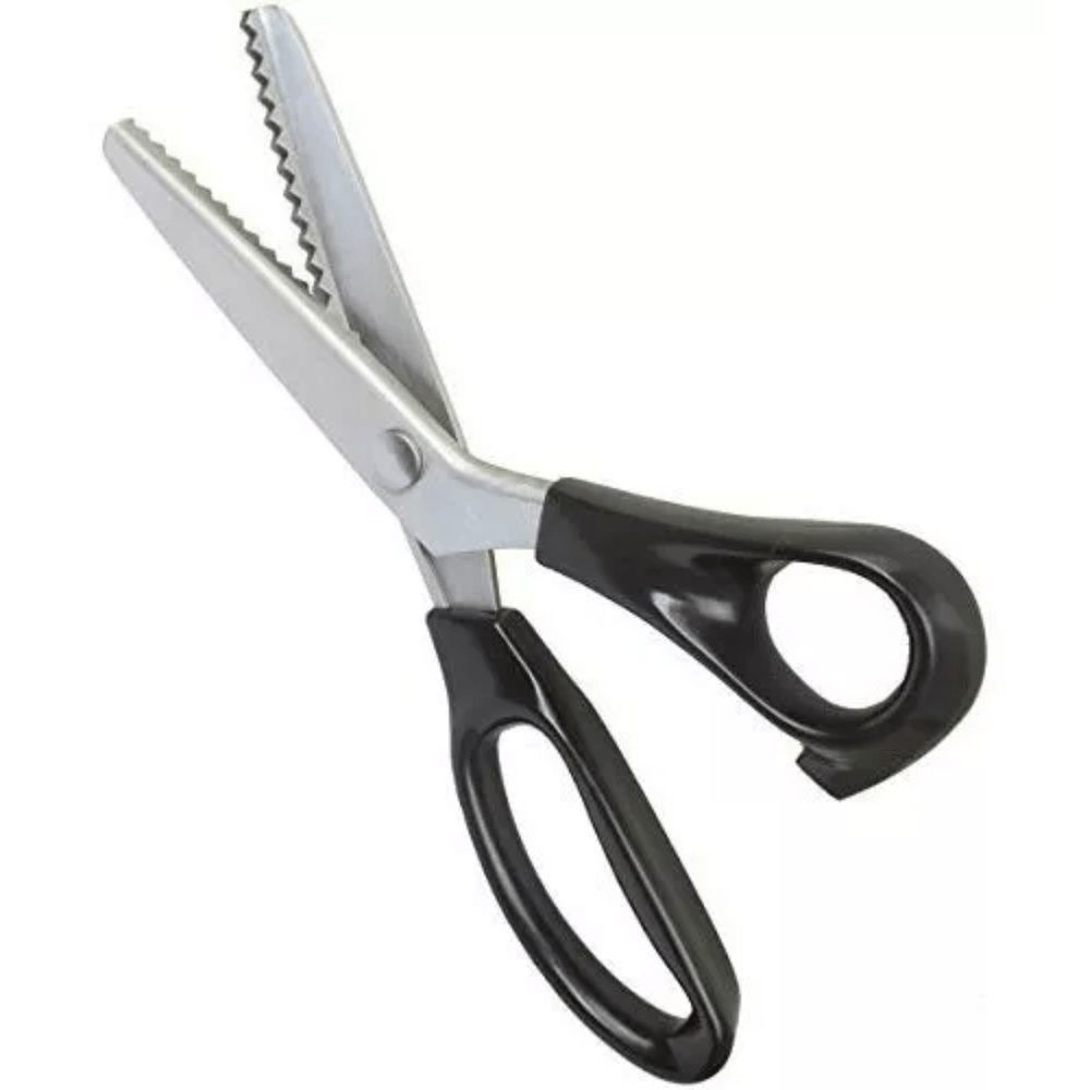 Tijera Grande Corte Zigzag Zig Zag 21.5 Cm para Telas Sastre Tijera Grande Corte Zigzag Zig Zag 21.5 Cm para Telas Sastre