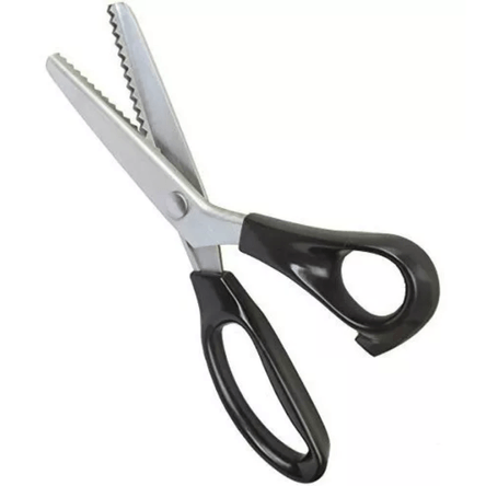 Tijera Grande Corte Zigzag Zig Zag 21.5 Cm para Telas Sastre Tijera Grande Corte Zigzag Zig Zag 21.5 Cm para Telas Sastre