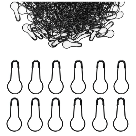 Imperdible Pera Negro Pines de Seguridad Broches Alfiler para Etiquetar Ropa Costura Manualidades Imperdible Pera Negro Pines de Seguridad Broches Alfiler para Etiquetar Ropa Costura Manualidades