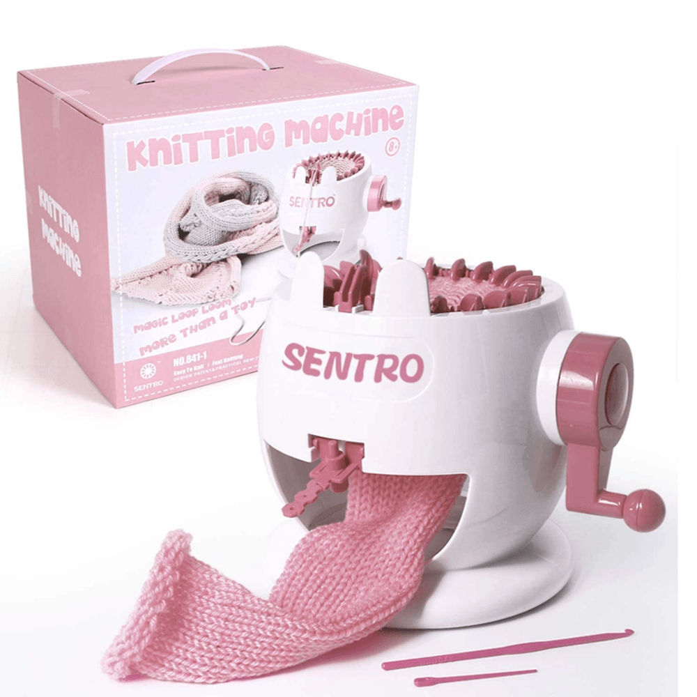 Máquina de Tejer Sentro 22 Agujas Máquinas de Telar de Tejido Inteligente Ideal para Adultos Y Niños Máquina de Tejer Sentro 22 Agujas Máquinas de Telar de Tejido Inteligente Ideal para Adultos Y Niños