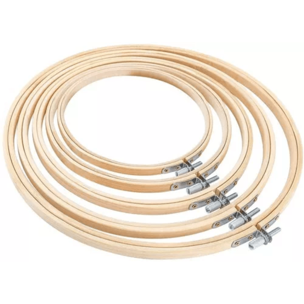 5 Piezas Aros de Bordar Círculo de Bambú Aro de Punto de Cruz Anillo de 13 a 26 Cm para Bordado 5 Piezas Aros de Bordar Círculo de Bambú Aro de Punto de Cruz Anillo de 13 a 26 Cm para Bordado