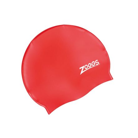 Gorra de Silicona de Natación Zoggs Silicone Cap Rojo